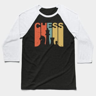 retro vintage chess design / chess lover  / chess gift idea / chess present Baseball T-Shirt